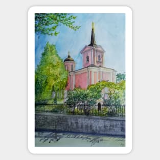 Saint George church Sticker